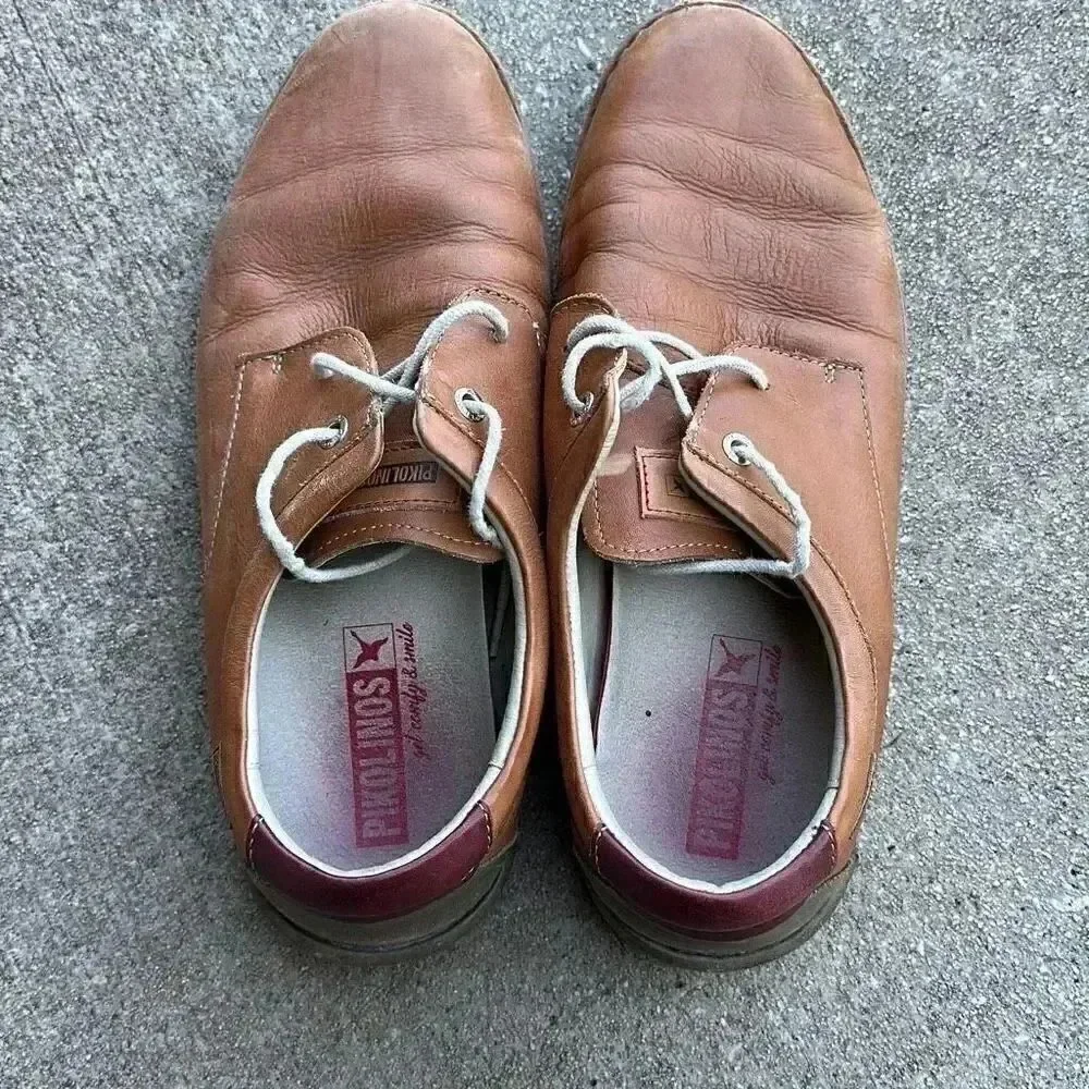 Pikolinos Navas Leather Shoes with Laces